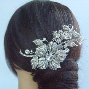 Beautiful Flower BEE Hair comb